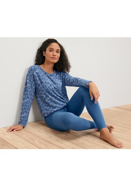 Taytlı Pijama Takımı