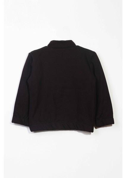 Kız Çocuk Fırfırlı ve Fermuarlı Bluz - Siyah (2-3 Yaş 8-9 Yaş) modelleri