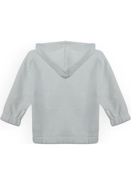 Unisex Çocuk %100 Pamuklu Kedi Nakışlı Kışlık Hırka -Mint (3-4 Yaş 8-9 Yaş) fırsatları