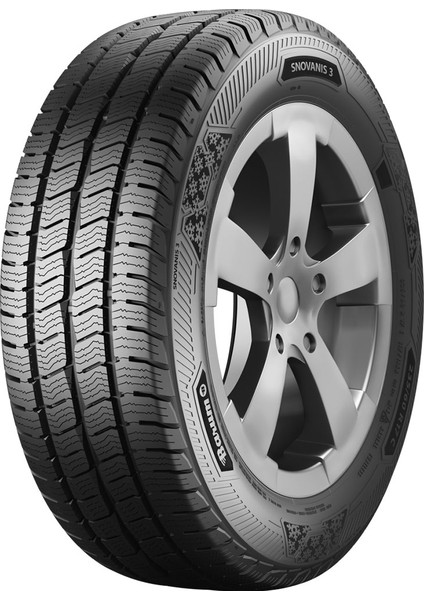 205/65 R15C 102/100T 6pr Snovanis 3 Hafif Ticari Oto Kış Lastiği (Üretim Yılı: 2024)