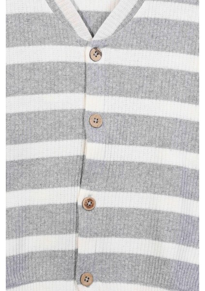 Unisex Çocuk Oversize Çizgili Hırka (3-4 Yaş 8-9 Yaş) modelleri