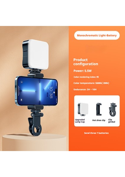 Cep Telefonu Sie Dolgu Işığı Mini Taşınabilir Kamera LED Dolgu Işığı (Yurt Dışından)