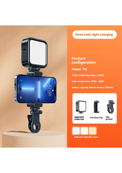 Cep Telefonu Sie Dolgu Işığı Mini Taşınabilir Kamera LED Dolgu Işığı (Yurt Dışından)