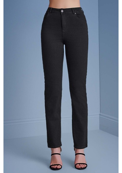 Dar Paça Siyah Jean Pantolon indirimleri