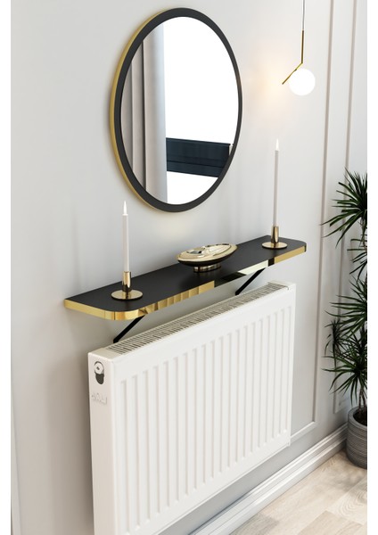 Siyah Gold Petek Üstü Raf Dresuar 60 cm fiyatları