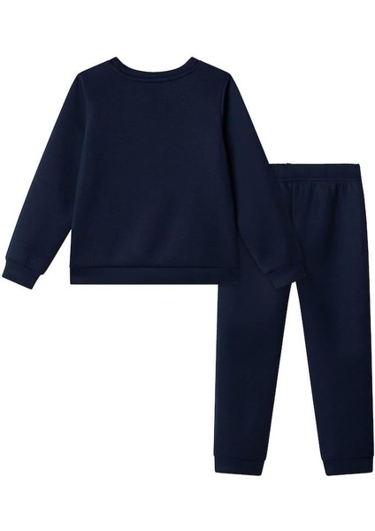 Erkek Çocuk Ayıcık Peluş Nakışlı Rahat Kalıp Alt Üst Takım (3-4 Yaş 8-9 Yaş) modelleri