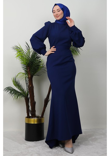 Lavin Krep Elbise Lacivert fırsatları