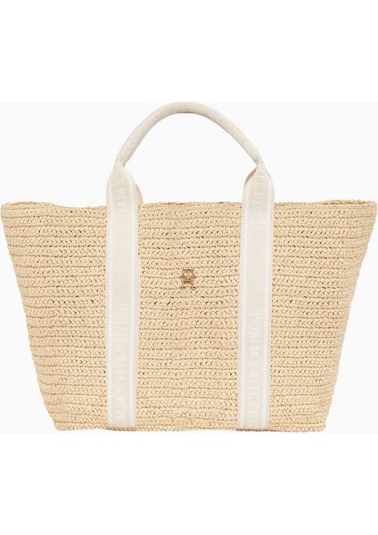 Spring Logotape Tote El Çantası