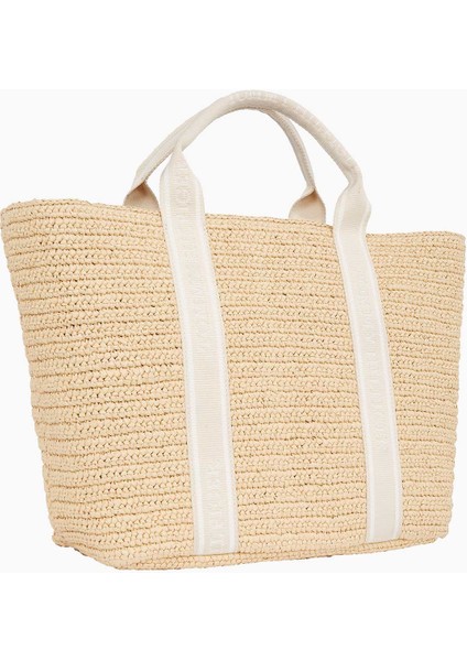 Spring Logotape Tote El Çantası