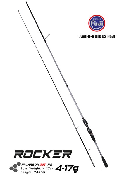 Rocker 243CM 4-17GR Light Spin Kamışı