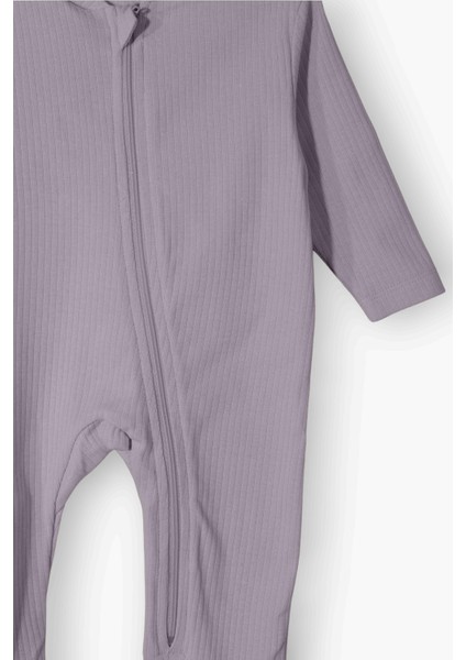 Unisex Bebek %100 Pamuklu Rahat Kalıp Mevsimlik Tulum - Lila (0-3 Ay 6-9 Ay) modelleri