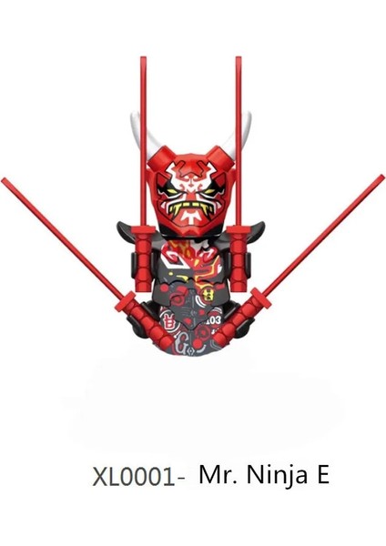 PG1018 Ninja Figürü Yapı Taşı Nya Lloyd Lord Garmadon E Bay Kafatası Sihirbazı Moro Omega Chokun Anime Bebek Modeli Tuğla Çocuklar Için Oyuncak Hediyeler (Yurt Dışından)