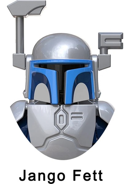 B-XP335 Din Djarin Boba Fett Mandaloryalı Yapı Taşları Grogu Bebek Yoda Ölüm Izle Paz Vizla Bo-Katan Jango Yıldız Aksiyon Figürü Savaşları (Yurt Dışından)