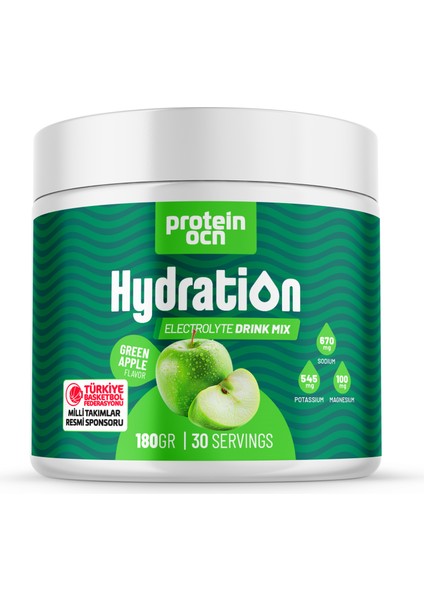 Hydration - Yeşil Elma - 180g - 30 Servis