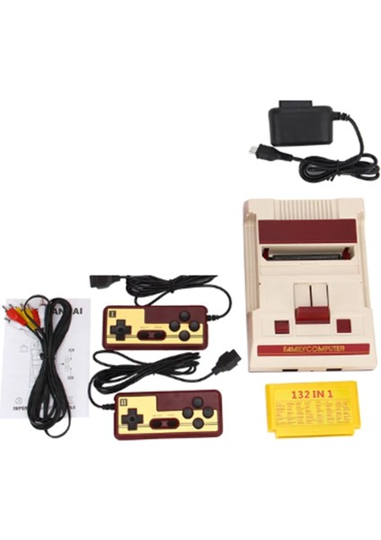 500 Klasik Oyundan Oluşan 8 Bit Video Oyun Konsolu Abd Fişi (Yurt Dışından)