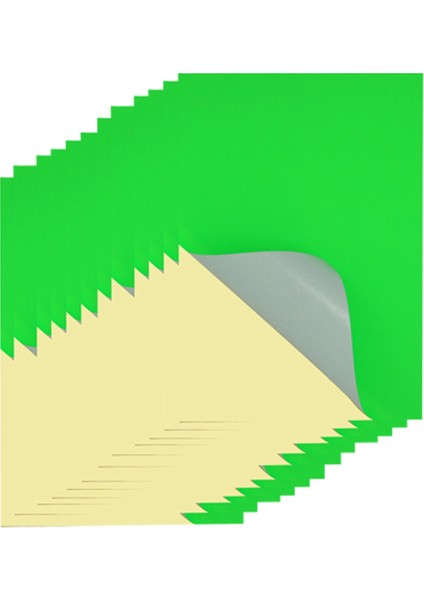 A4 Etiket Kağıdı - A4 Etiket Etiketleri 8.27X11.69 Inç Floresan Yeşil (Yurt Dışından)