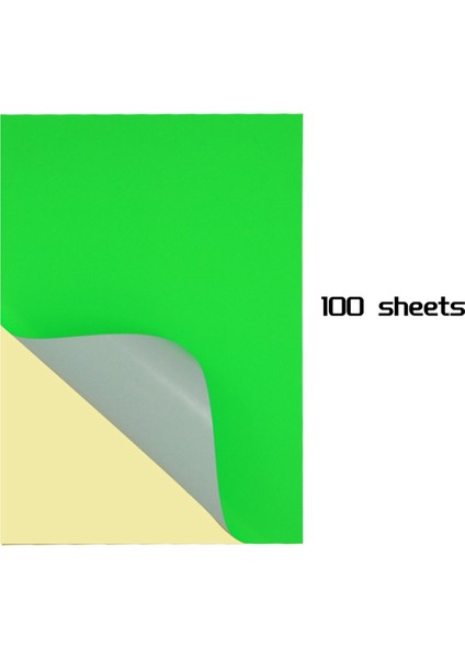 A4 Etiket Kağıdı - A4 Etiket Etiketleri 8.27X11.69 Inç Floresan Yeşil (Yurt Dışından) indirimleri