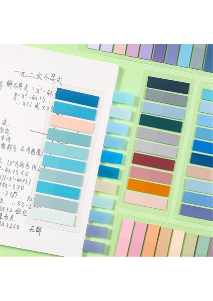 7400 Yaprak Şeffaf Yapışkan Notlar Kendinden Yapışkanlı Kitap Kalemi (Yurt Dışından) fırsatları