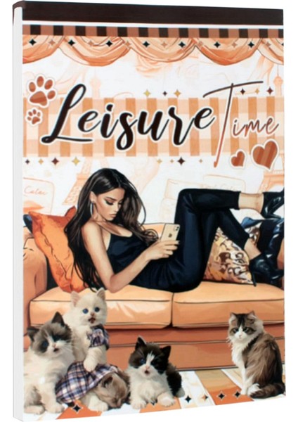 Günlük Malzemeleri Için Günlük Etiket Defteri (Yurt Dışından)