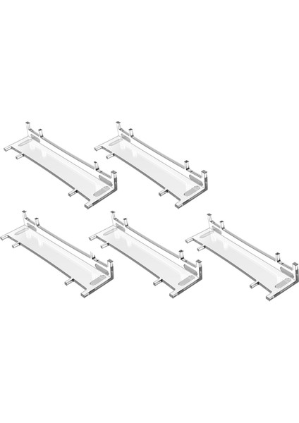 Ince Optik Dijital Konsol Kolay Yatay Depolama Rafı Için 5 Adet (Yurt Dışından)