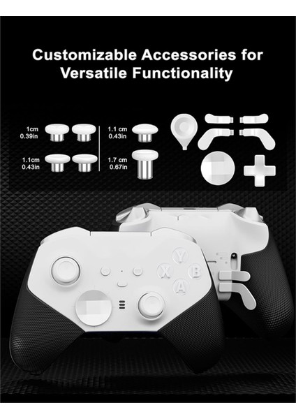 Elite Serisi 2 B Için Metal Başparmak Çubukları Joystick Kapağı (Yurt Dışından) fiyatları