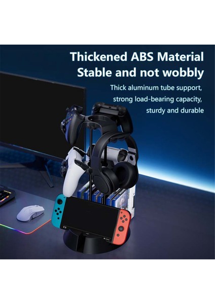 Kontrol Ünitesi Standı Kulaklık Tutucu Oyun Kontrol Ünitesi Askısı 2 Katmanlı (Yurt Dışından) fırsatları