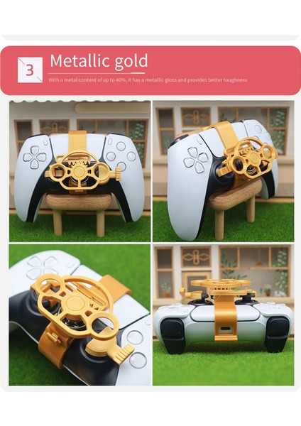 Mini Direksiyon Simidi Kulp Oyunu Joystick Yarış Oyunu H (Yurt Dışından)