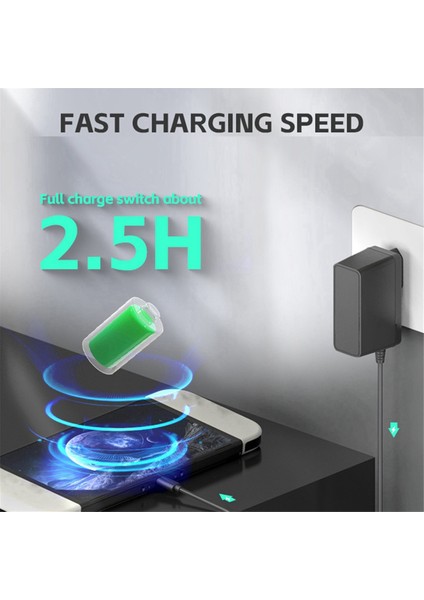 Güç Adaptörü Şarj Cihazı Aksesuarı Tip C Güç Kablosu Ab Fişiyle Donatılmıştır (Yurt Dışından) indirimleri