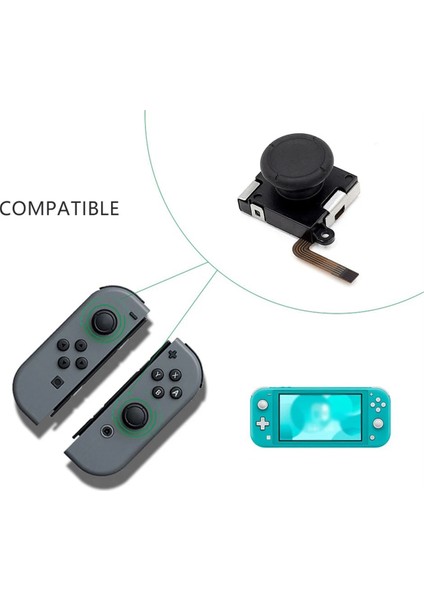 25 Adet Analog Joystick+Tornavida+Joystick Kapak Anahtarı Lite (Yurt Dışından) modelleri