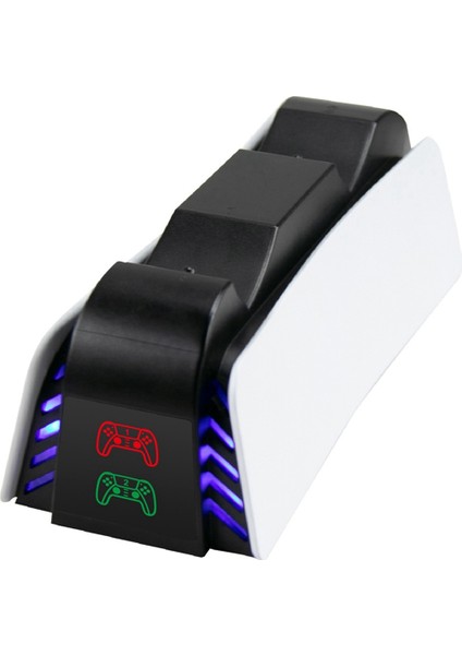 Denetleyici Şarjı Için Çift Şarj Tabanı Oyun Denetleyicisi Standı (Yurt Dışından)