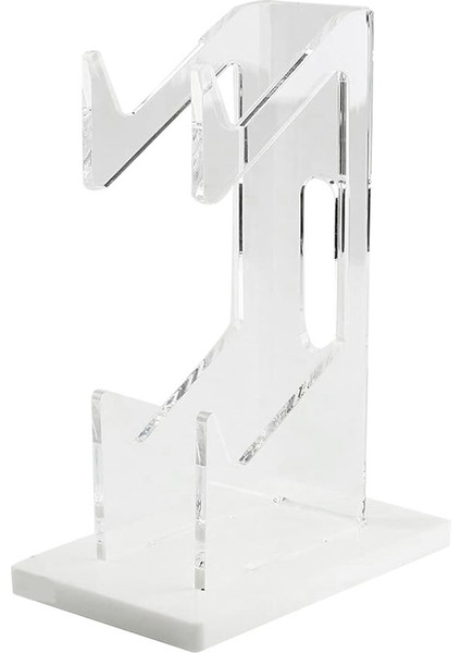 Akrilik Oyun Konsolu Tutucu Oyun Kumandası Masa Ekran Standı A (Yurt Dışından)