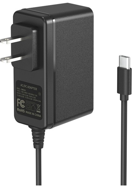 Güç Adaptörü Şarj Cihazı Aksesuarı Tip C Güç Kablosu Abd Fişi ile Donatılmıştır (Yurt Dışından)