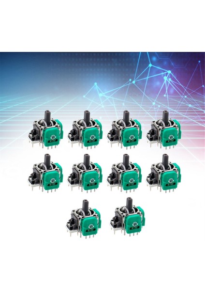 Switch Pro Hall Elektromanyetik Joystick Için 10 Adet (Yurt Dışından) fırsatları