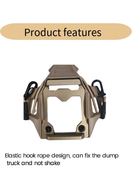 Hızlı Mich Kask Tutucu Parçaları Için Elastik Kanca ve Halat Aksesuarı D (Yurt Dışından) fiyatları