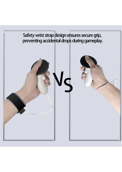 Quest 3quest 3s Için Ayarlanabilir Bilek Kayışı Kaymaz Kapak Kayışı (Yurt Dışından) fiyatları