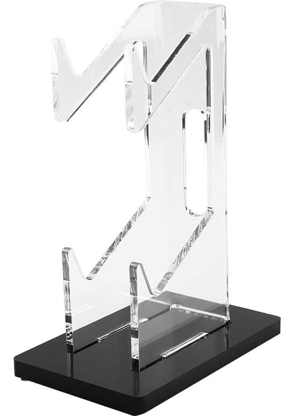 Akrilik Oyun Konsolu Tutucu Oyun Kumandası Masa Ekran Standı C (Yurt Dışından)