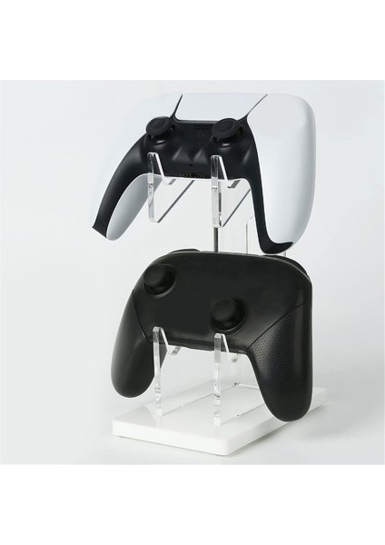 Akrilik Oyun Konsolu Tutucu Oyun Kumandası Masa Ekran Standı C (Yurt Dışından) modelleri