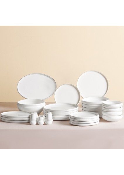 Red Carpet Collection Streamline Sunset Platin 59 Parça 12 Kişilik Yemek Takımı