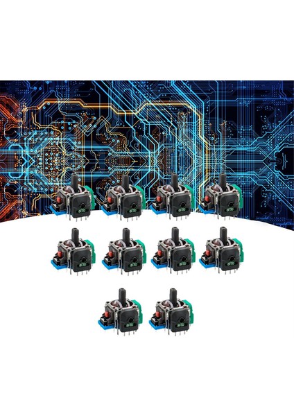 Hall Elektromanyetik Joystick Için 10 Adet (Yurt Dışından) indirimleri