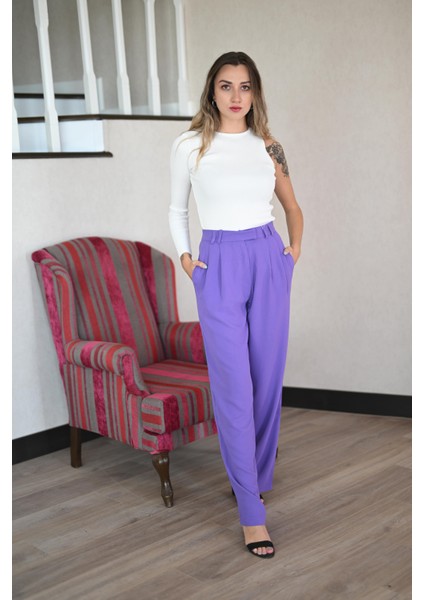 Lila Palazzo Pantolon fiyatları