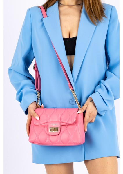 David Jones Kumaga Kadın Kapitone Çapraz Çanta CM6700F fiyatları