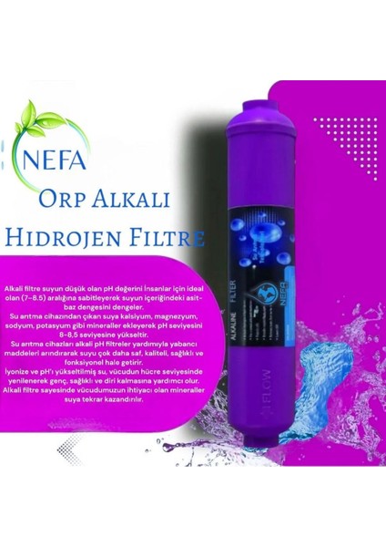 Tüm Kapalı Kasalara Uygun, 6 Aşamalı, -Orp Hidrojen Alkali- Ph 'canlı Su Teknolojisi' Destekli Filtreseti