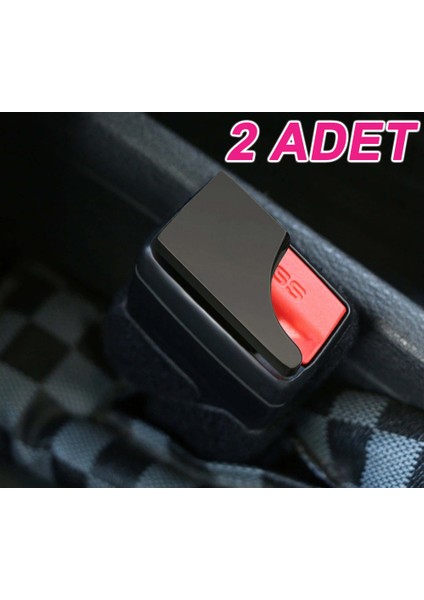 Tüm Araçlara Uygun Emniyet Kemer Toka Aparatı Plastik 2 Adet