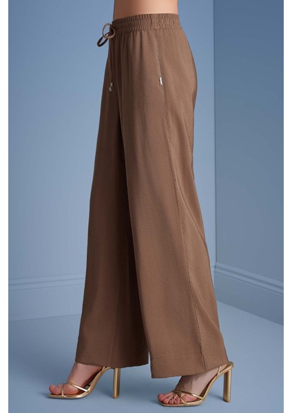 Düz Paça Vizon Dokuma Pantolon indirimleri