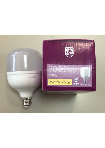 Phılıps Trueforce 24W =3000 Lümen E 27 3000KELVİN LED 15,000 Saat