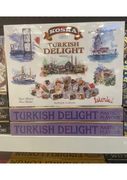 Mixed Lokum 450 gr Koli 12 Adet