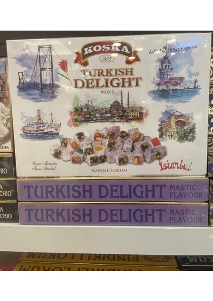 Mixed Lokum 450 gr Koli 12 Adet