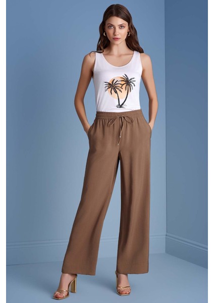 Kolsuz Beyaz Örme T-Shirt fiyatları