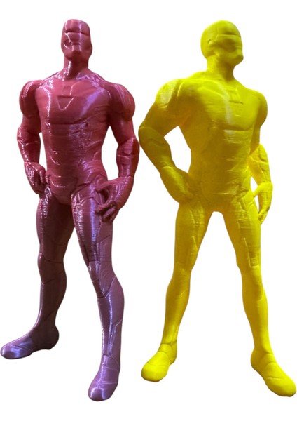 2 Adet Demir Adam Ironman Figür Oyuncak
