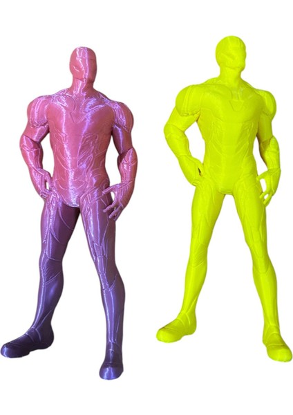 2 Adet Demir Adam Ironman Figür Oyuncak